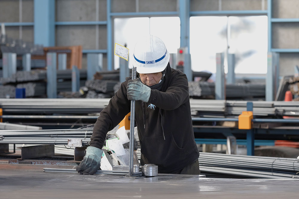 鉄筋加工の仕事